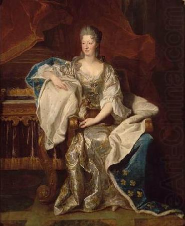 Hyacinthe Rigaud Portrait of Marie Anne de Bourbon china oil painting image